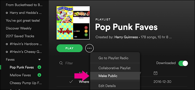 What does free spotify offer